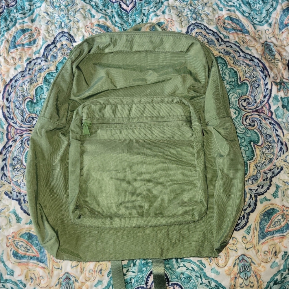 NWT BAGGU OLIVE SCHOOL BACKPACK ORIGINAL RELEASE